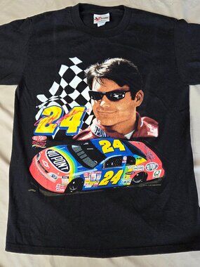 Vintage1997 Chase Authentics Jeff Gordon #24 NASCAR Shirt - Black - Size Medium